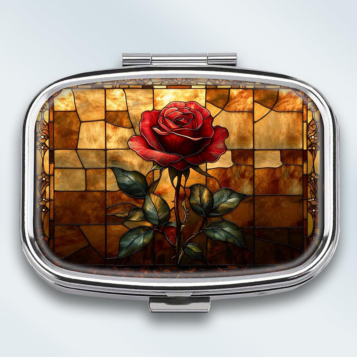 Portable Pill Box with 2 Compartments, Mini Metal Medicine Organizer Case, Cute Printed Pill Container for Vitamins, Pills, Jewelry, Travel, Daily Use різнокольоровий
Portable Pill Box with 2 Compartments, Mini Metal Medicine Organizer Case, Cute Printed Pill Container for Vitamins, Pills, Jewelry, Travel, Daily Use різнокольоровий
