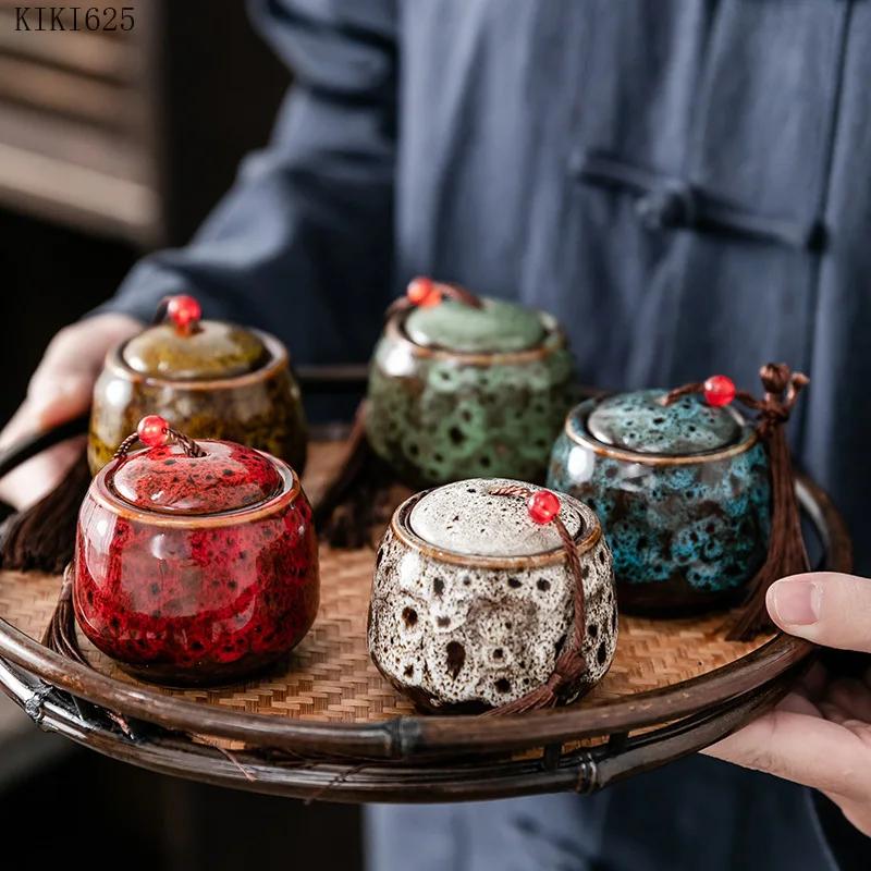 Ceramic Mini Storage Cans Portable Travel Camouflage Tea Cans Household Moisture-proof Storage Cans with Lids Food Containers
Ceramic Mini Storage Cans Portable Travel Camouflage Tea Cans Household Moisture-proof Storage Cans with Lids Food Containers