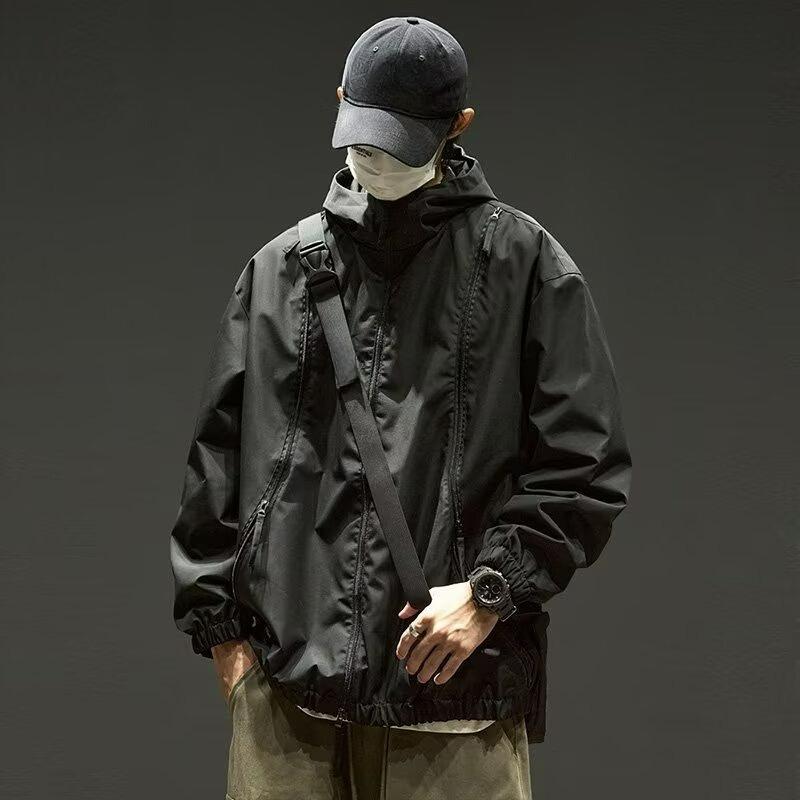 Windproof and Waterproof Jacket Hooded Jacket Men s Spring and Autumn Tide Brand Loose Large Size High-energy Jacket 8XL чорний
Windproof and Waterproof Jacket Hooded Jacket Men s Spring and Autumn Tide Brand Loose Large Size High-energy Jacket 8XL чорний