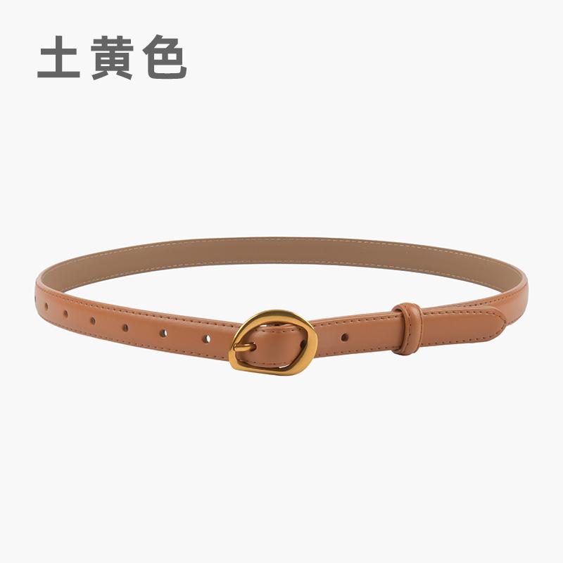 Четыре сезона в наличии Ретро ремень Деловая мода в паре с джинсами Повседневный джинсовый костюм Юбки с женским ремнем 105cm