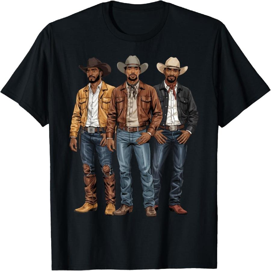 Black Cowboy Vibes Melanin Black History Texas Western Rodeo T-Shirt XXXXXL чорний
Black Cowboy Vibes Melanin Black History Texas Western Rodeo T-Shirt XXXXXL чорний