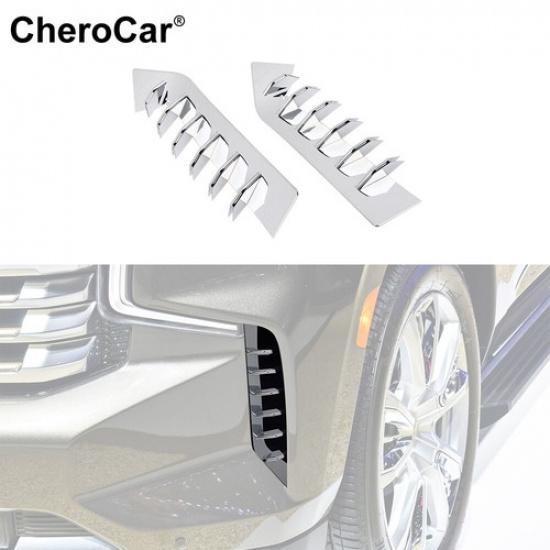 Хромована накладка-декор бічного повітрозабірника переднього бампера для 21+ Chevrolet Suburban / Tahoe
Хромована накладка-декор бічного повітрозабірника переднього бампера для 21+ Chevrolet Suburban / Tahoe