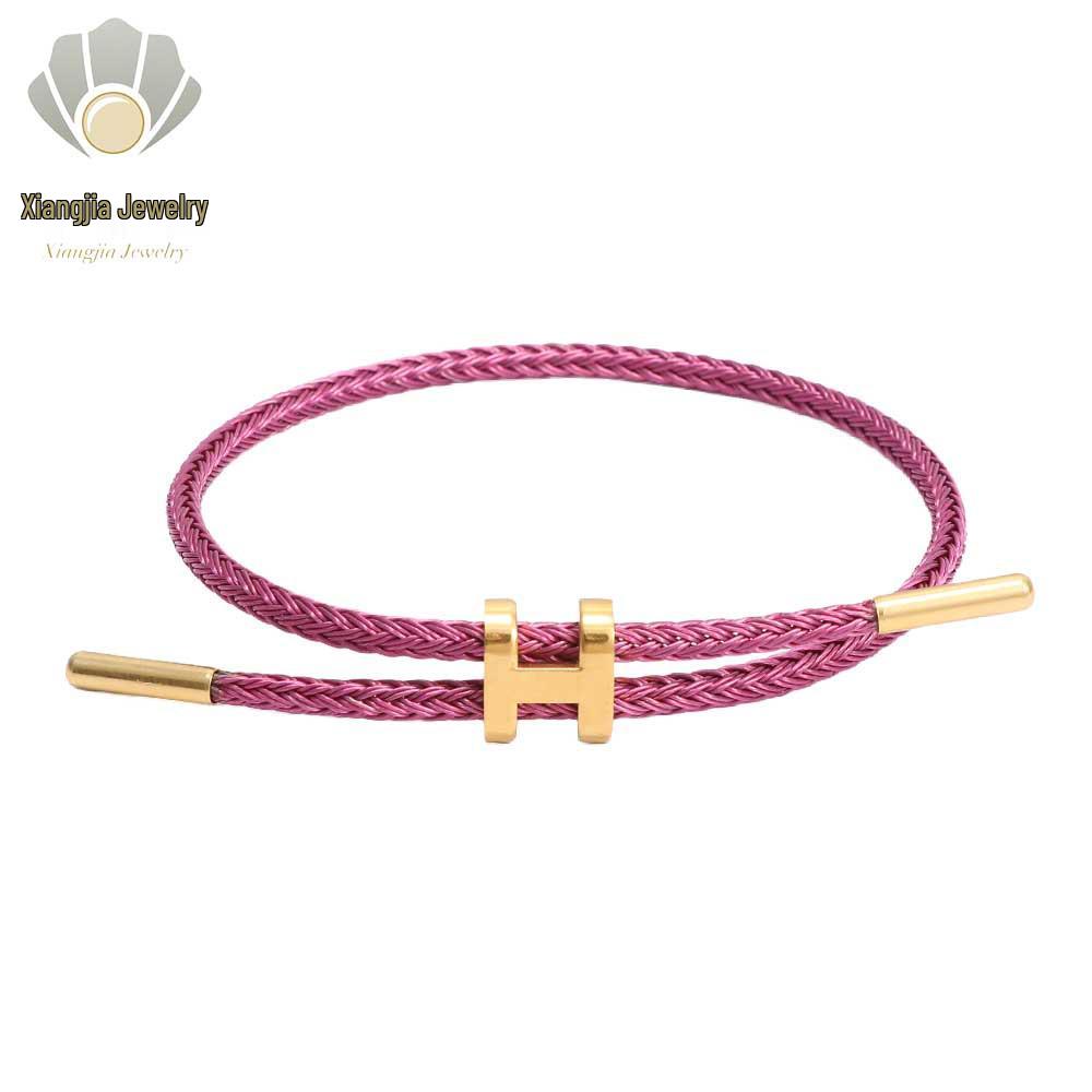 Регульований браслет з нержавіючої сталі на тросі з I-пряжкою - Водонепроникний та потостійкий ручний ювелірний виріб
Регульований браслет з нержавіючої сталі на тросі з I-пряжкою - Водонепроникний та потостійкий ручний ювелірний виріб