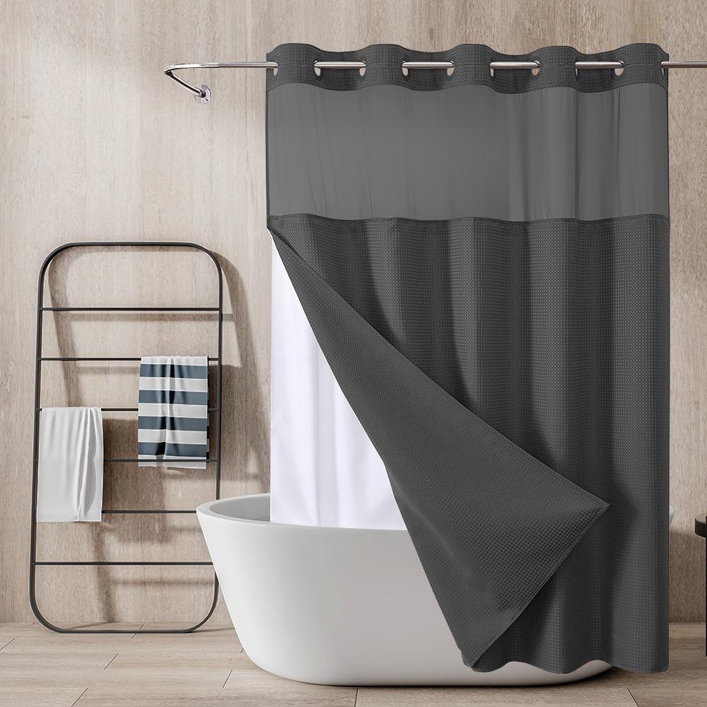 Magnet Weights Bathroom Curtain Mold-resistant Partition Curtain Hotel W 36 in x L 72 in темно серый
Magnet Weights Bathroom Curtain Mold-resistant Partition Curtain Hotel W 36 in x L 72 in темно серый