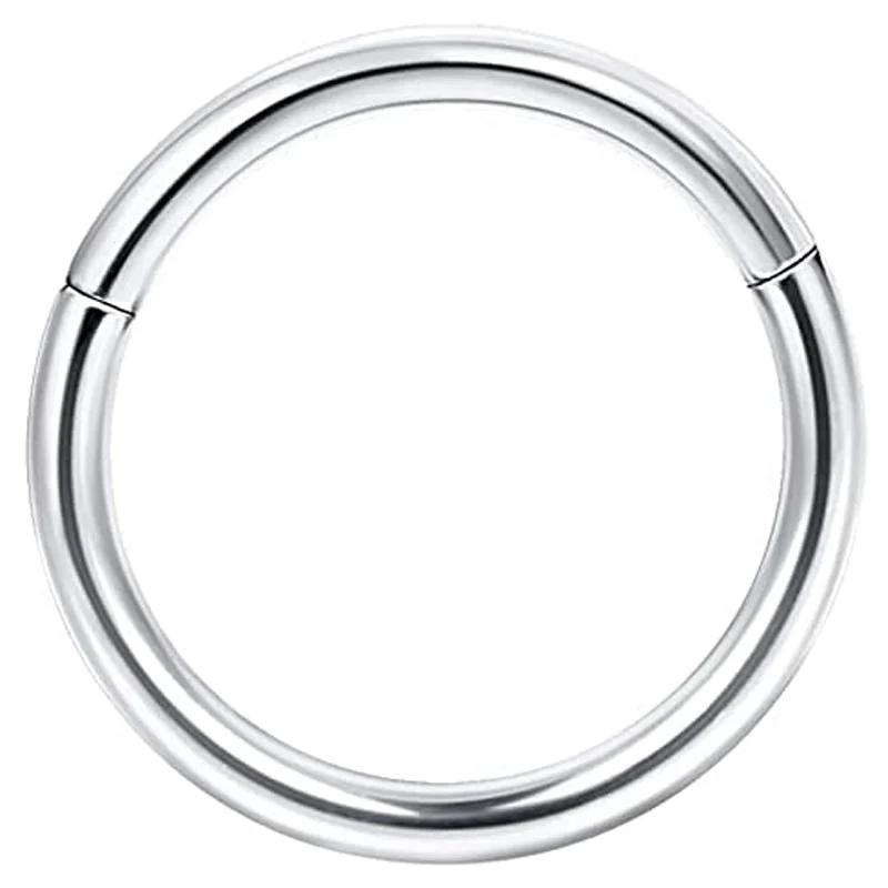 Bobisty Septum Rings for Piercing 316L Surgical Steel Nose Ring Hoop Clicker Daith Helix Conch Cartilage Piercing Jewelry 1.2(16G)x12mm&Round&Nose Rings & Studs&Body
Bobisty Septum Rings for Piercing 316L Surgical Steel Nose Ring Hoop Clicker Daith Helix Conch Cartilage Piercing Jewelry 1.2(16G)x12mm&Round&Nose Rings & Studs&Body