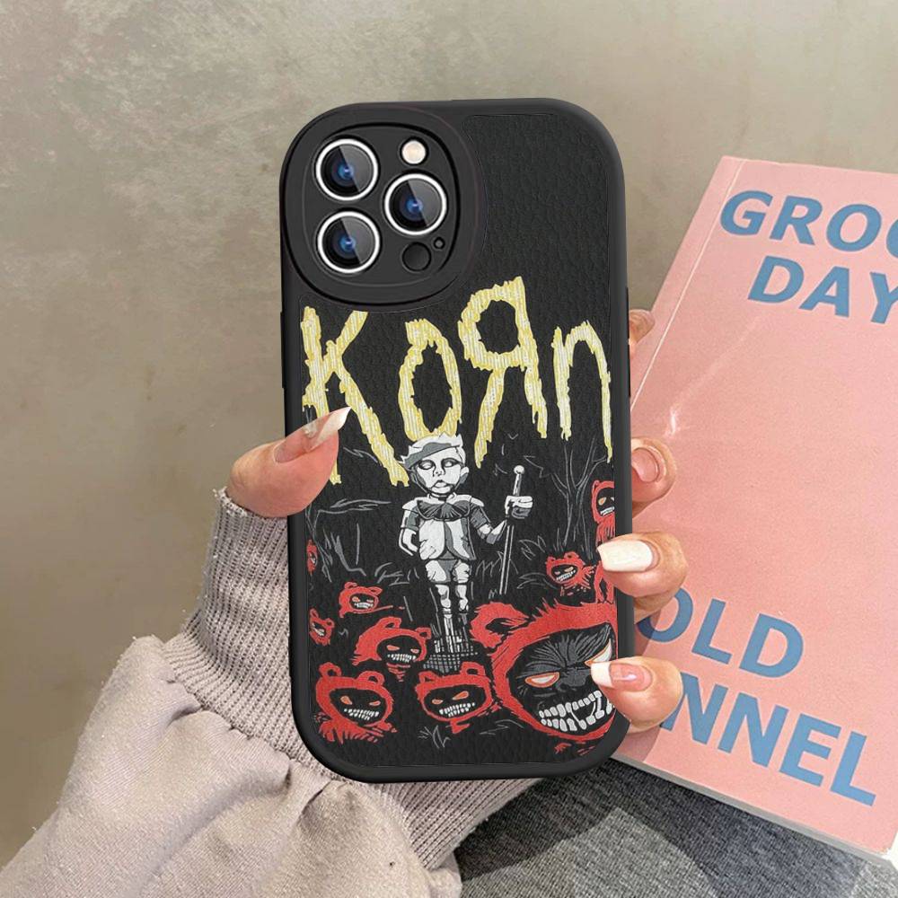 K-Korn-Rock Band Phone Case Hard Leather For IPhone 16 15 14 13 12 Mini 11 14 Pro Max Xs X Xr 7 8 Plus Fundas iphone 11 pro
K-Korn-Rock Band Phone Case Hard Leather For IPhone 16 15 14 13 12 Mini 11 14 Pro Max Xs X Xr 7 8 Plus Fundas iphone 11 pro