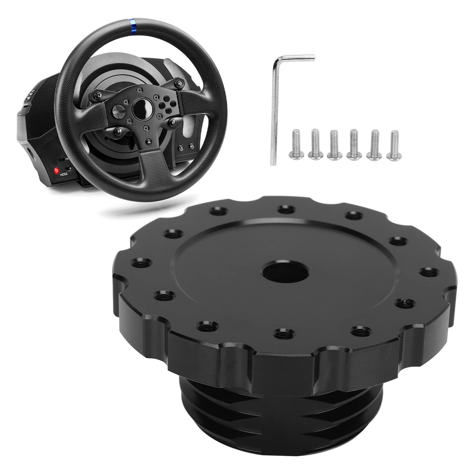 Алюминиевый адаптер рулевого колеса для T300 T500 Sparco Luisi NRG Sim Racing Gaming Steering
Алюминиевый адаптер рулевого колеса для T300 T500 Sparco Luisi NRG Sim Racing Gaming Steering