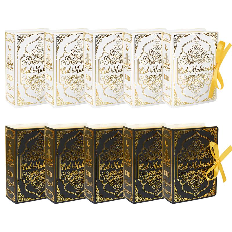10 шт. Коробки для конфет в форме книги Ид Мубарак, шоколадные конфеты, декор для Рамадана, подарочная упаковочная коробка 2025, принадлежности для исламской мусульманской фестивальной вечеринки 10Pcs
10 шт. Коробки для конфет в форме книги Ид Мубарак, шоколадные конфеты, декор для Рамадана, подарочная упаковочная коробка 2025, принадлежности для исламской мусульманской фестивальной вечеринки 10Pcs