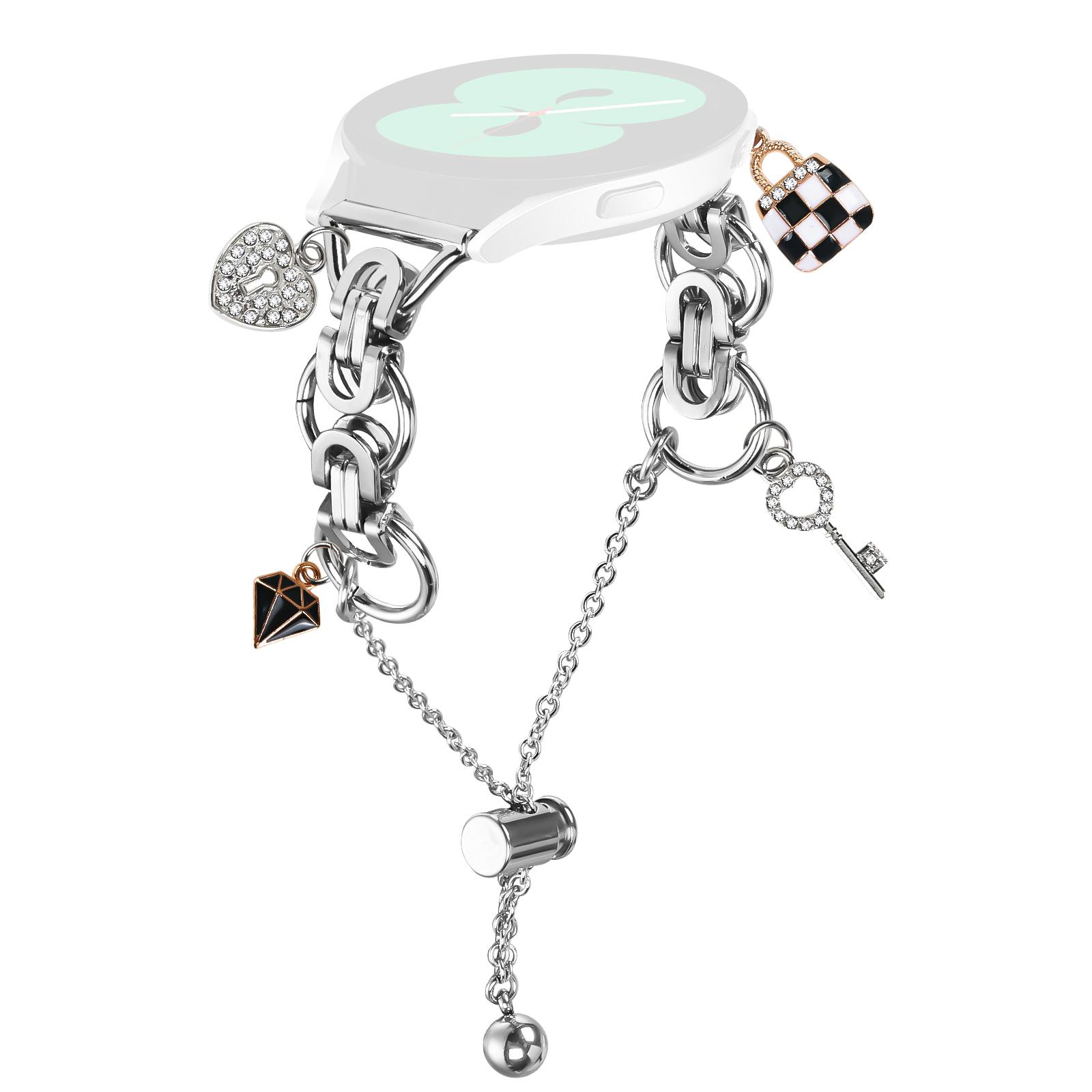 For Samsung Galaxy Watch 42mm Silver Watch Band Adjustable Single Chain Style Metal Alloy Strap A
For Samsung Galaxy Watch 42mm Silver Watch Band Adjustable Single Chain Style Metal Alloy Strap A