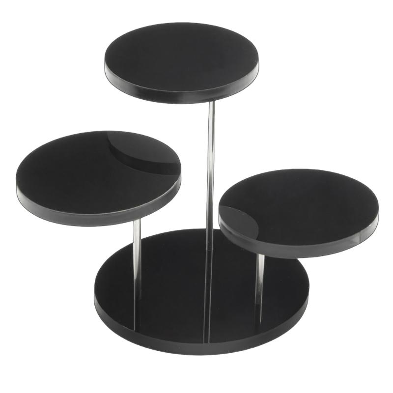Elegant Acrylic Jewelry Display Stand Boutique Jewelry Showcase For Necklaces Bracelets Earrings With Multi Layer Design чорний
Elegant Acrylic Jewelry Display Stand Boutique Jewelry Showcase For Necklaces Bracelets Earrings With Multi Layer Design чорний