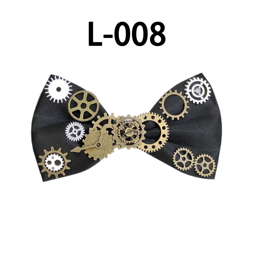 Men s Steampunk Bow Tie Corsage with Bowknot Design
Men s Steampunk Bow Tie Corsage with Bowknot Design