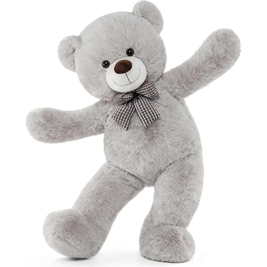 MorisMos 55inch Big Teddy Bear Gray Plush Lifesize Stuffed Animal Gift for Girlfriend Boyfriend United States
MorisMos 55inch Big Teddy Bear Gray Plush Lifesize Stuffed Animal Gift for Girlfriend Boyfriend United States