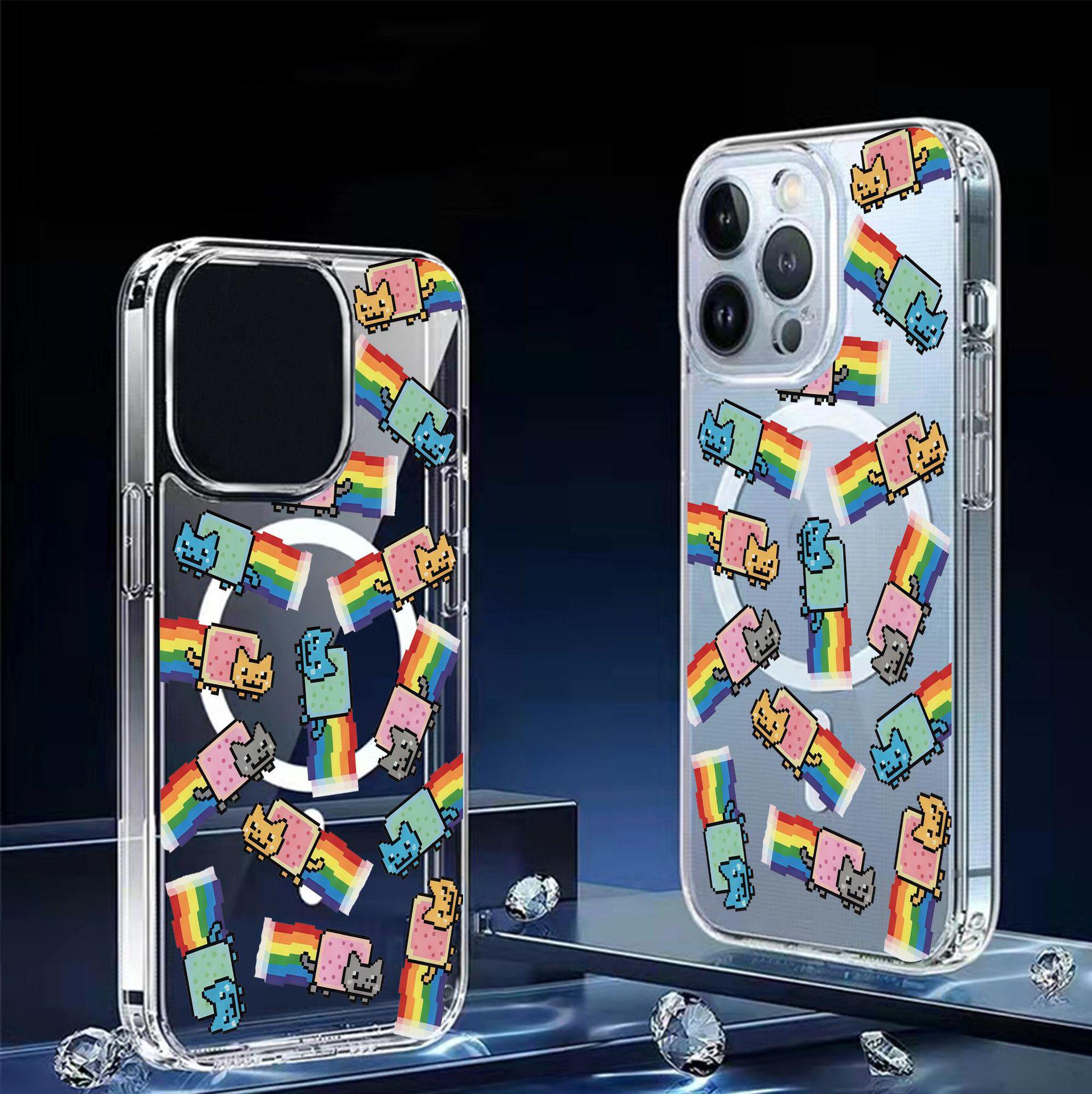 Прозорий чохол для iPhone 15/16/17 Pro Max з повним покриттям та магнітом, з малюнком голови собаки в райдужних кольорах iPhone 7/8/SE2/SE3 прозорий
Прозорий чохол для iPhone 15/16/17 Pro Max з повним покриттям та магнітом, з малюнком голови собаки в райдужних кольорах iPhone 7/8/SE2/SE3 прозорий