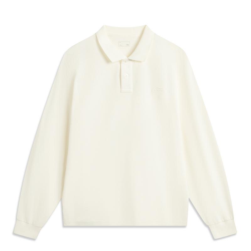 Li-Ning Casual Minimalist Solid Color Pullover Long Sleeve Polo Shirt Men tops Off-White APLV447-1 M
Li-Ning Casual Minimalist Solid Color Pullover Long Sleeve Polo Shirt Men tops Off-White APLV447-1 M