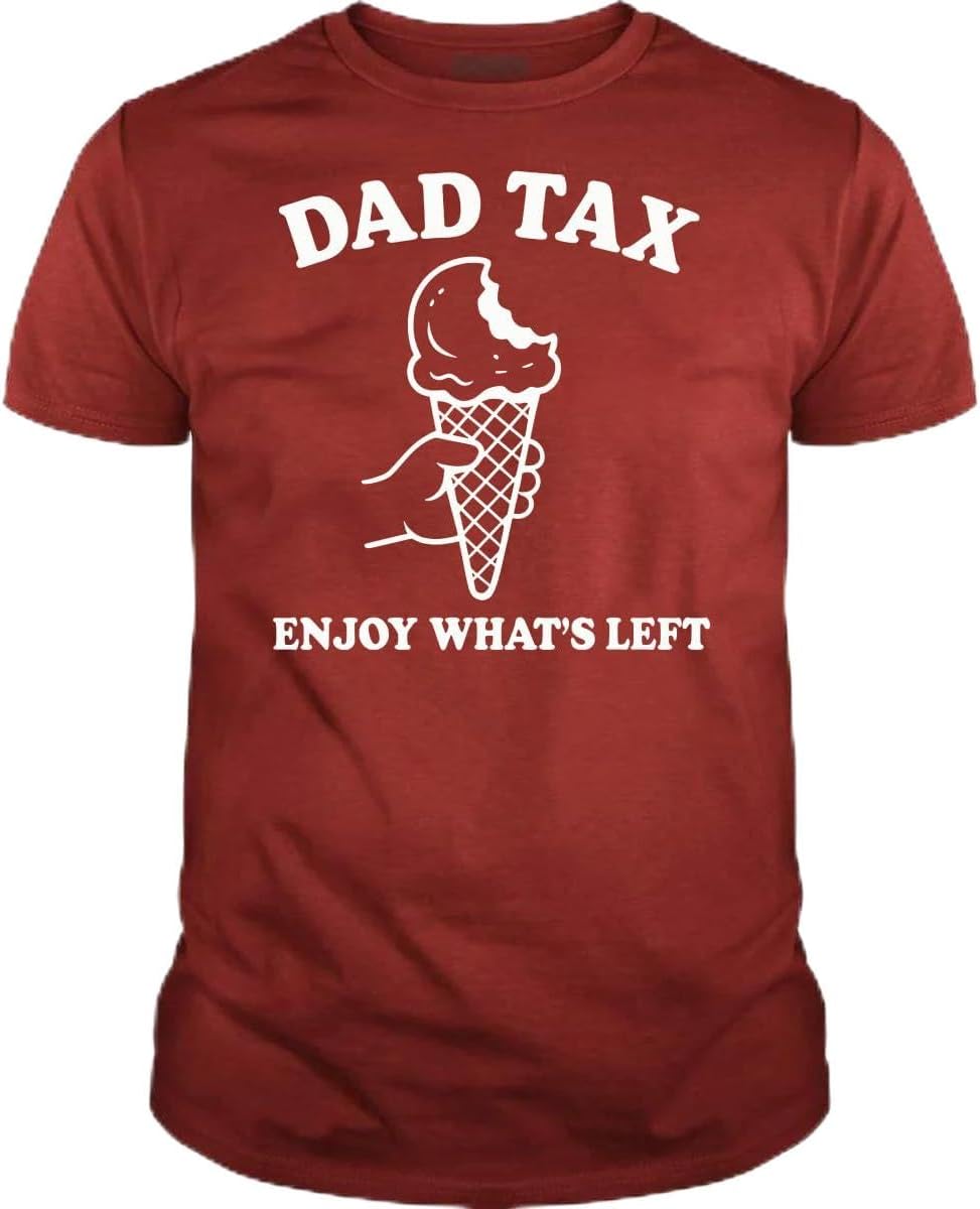 Dad Tax T Shirt - Enjoy What s Left Funny Father s Day Daddy Gift Shirt Mens & Womens - Short Sleeve Crew Neck Soft Tees 5XL різнокольоровий
Dad Tax T Shirt - Enjoy What s Left Funny Father s Day Daddy Gift Shirt Mens & Womens - Short Sleeve Crew Neck Soft Tees 5XL різнокольоровий