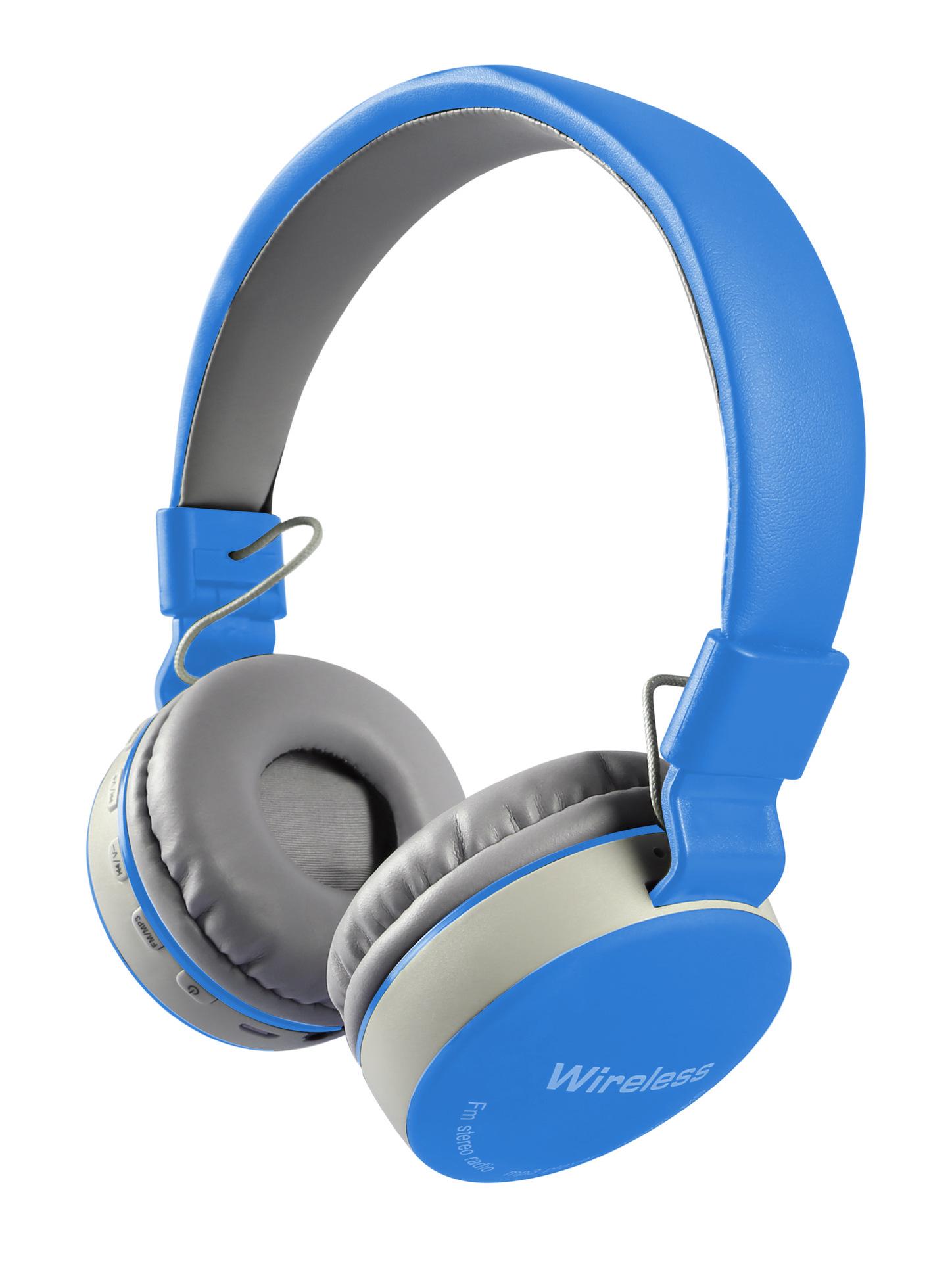 Wireless Over-ear Bluetooth 4.2 Headphones with FM Stereo, Card Slot & Sports Design світло-синій колір
Wireless Over-ear Bluetooth 4.2 Headphones with FM Stereo, Card Slot & Sports Design світло-синій колір
