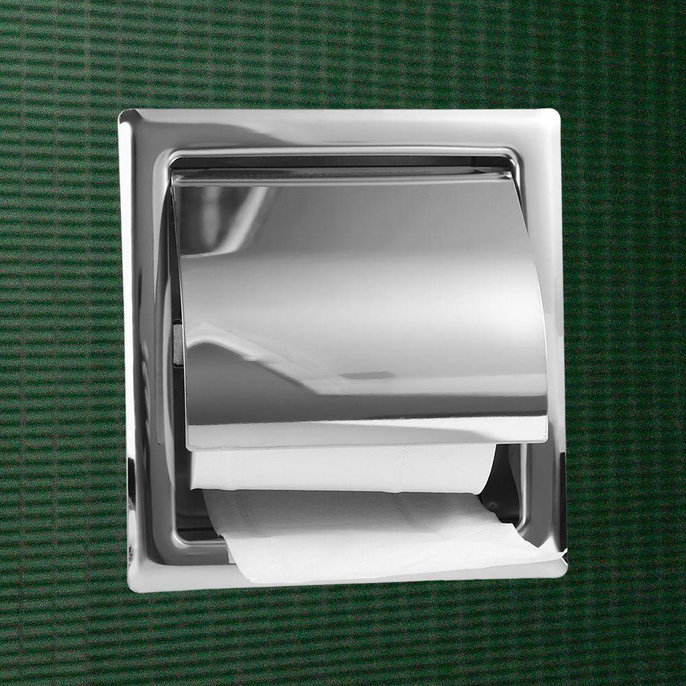 Wall Mounted Bathroom Accessories Roll Paper Box Toilet Paper Holder Tissue Box Tissue Paper Rack срібний
Wall Mounted Bathroom Accessories Roll Paper Box Toilet Paper Holder Tissue Box Tissue Paper Rack срібний