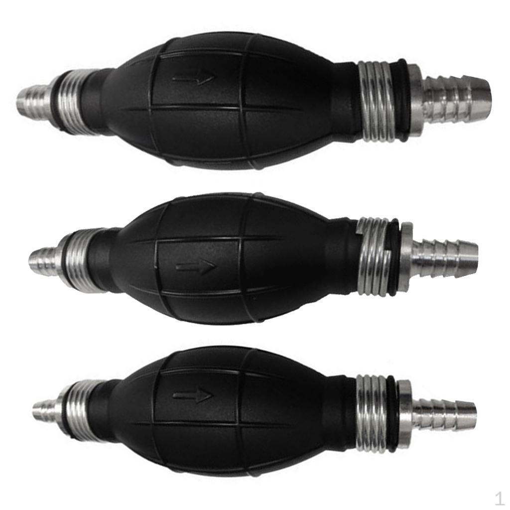 3pcs Rubber Fuel Line Prime Replacement for Outboard/Inboard Engine
3pcs Rubber Fuel Line Prime Replacement for Outboard/Inboard Engine