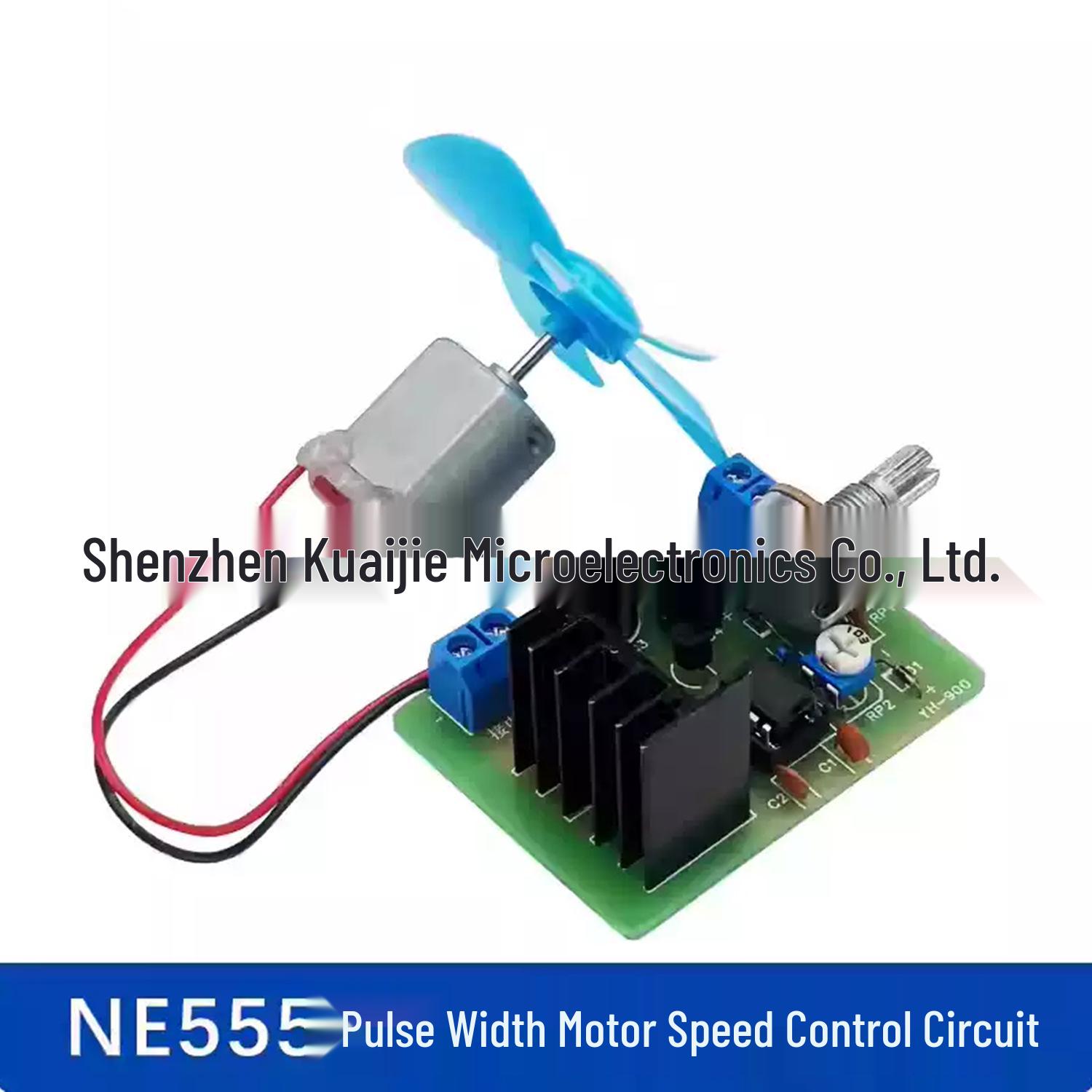 NE555 PWM Motor Speed Control & Light Dimming Kit Kit (PCB + Components)
NE555 PWM Motor Speed Control & Light Dimming Kit Kit (PCB + Components)