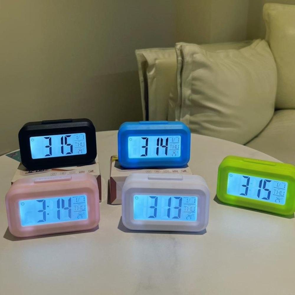 Led Light LED Digital Clock Temperature Display Desktop Alarm Clock Digital Alarm Clock Office зелений
Led Light LED Digital Clock Temperature Display Desktop Alarm Clock Digital Alarm Clock Office зелений