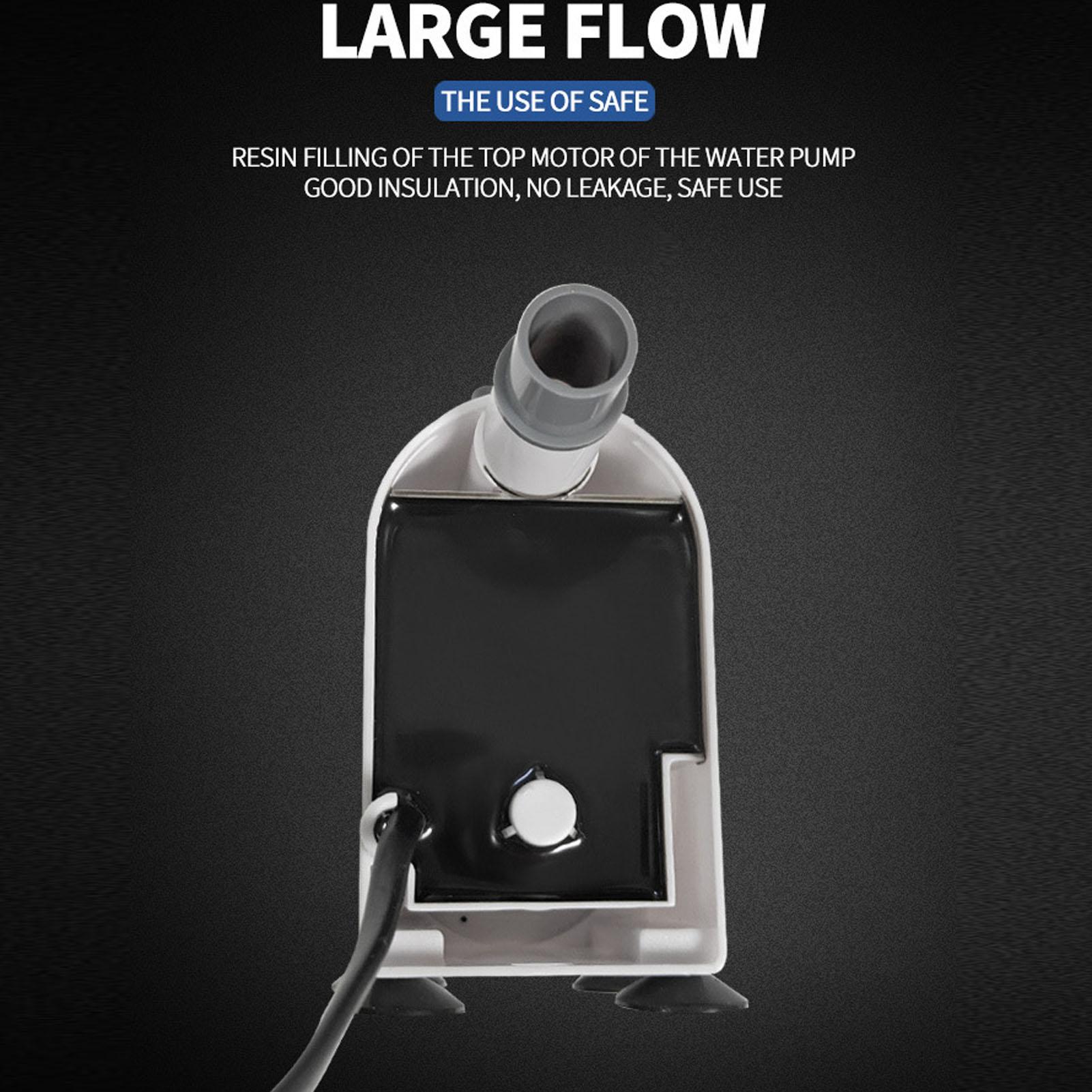 Aquarium Filter Pump 3 in 1 Quiet Fish Tank Oxygen Aerator Pump Submersible Water Pump with 4
Aquarium Filter Pump 3 in 1 Quiet Fish Tank Oxygen Aerator Pump Submersible Water Pump with 4