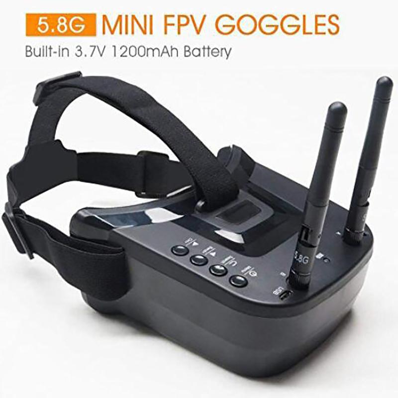 VR009 FPV Goggles Video Headset 5.8G 40CH HD 3 Display 5.8Ghz Mini VR Glasses for FPV RC Quadcopter Drone Type A
VR009 FPV Goggles Video Headset 5.8G 40CH HD 3 Display 5.8Ghz Mini VR Glasses for FPV RC Quadcopter Drone Type A