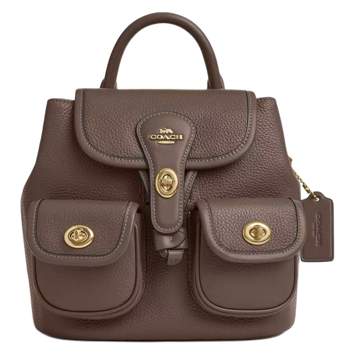 Coach Hadley 23 Logo Smooth Leather Backpack Medium Women backpack Dark-Stone CBH09-IMV2R Basic Set (Bag+Dust Bag)
Coach Hadley 23 Logo Smooth Leather Backpack Medium Women backpack Dark-Stone CBH09-IMV2R Basic Set (Bag+Dust Bag)
