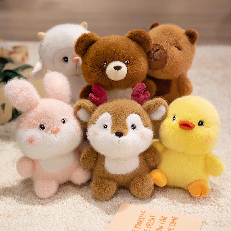 Новая серия Table Companion, мультяшное животное, плюшевая игрушка, кукла-медведь, милая кукла-капибала 20cm
Новая серия Table Companion, мультяшное животное, плюшевая игрушка, кукла-медведь, милая кукла-капибала 20cm
