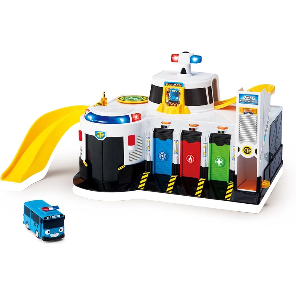 Bandai Chibikko Bus Tayo Emergency Response Center Playset for Ages 3 and Up
Bandai Chibikko Bus Tayo Emergency Response Center Playset for Ages 3 and Up