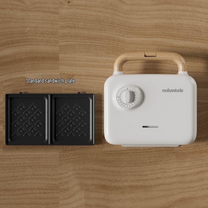 Double-Plate Breakfast Sandwich & Waffle Maker with Timer for Home Use Default
Double-Plate Breakfast Sandwich & Waffle Maker with Timer for Home Use Default