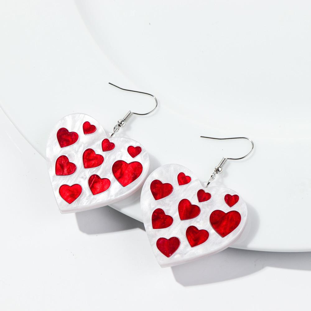 New Trendy Valentine s Day Acrylic Earring for Women Girls Sweet Romantic Resin Love Heart Shape Drop Earrings Jewelry Gift
New Trendy Valentine s Day Acrylic Earring for Women Girls Sweet Romantic Resin Love Heart Shape Drop Earrings Jewelry Gift