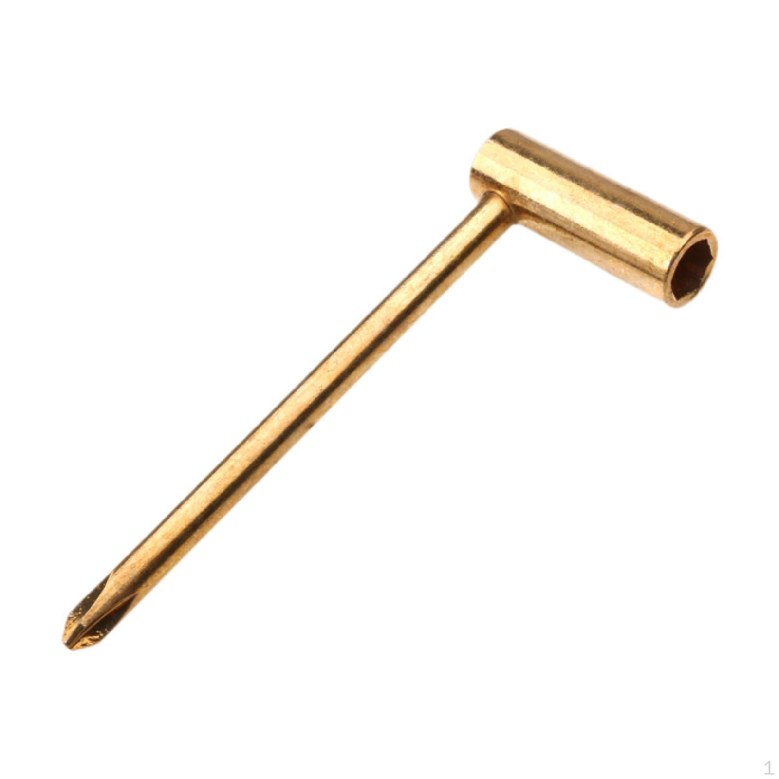 Guitar Rod Wrench Instrument Accessory with Phillips Screwdriver Repair Tool золотий
Guitar Rod Wrench Instrument Accessory with Phillips Screwdriver Repair Tool золотий