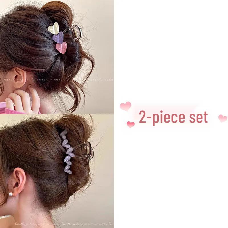 Летняя любовь сердце заколка-краб для волос - 2024 Новая высококачественная женская заколка аксессуар
Летняя любовь сердце заколка-краб для волос - 2024 Новая высококачественная женская заколка аксессуар