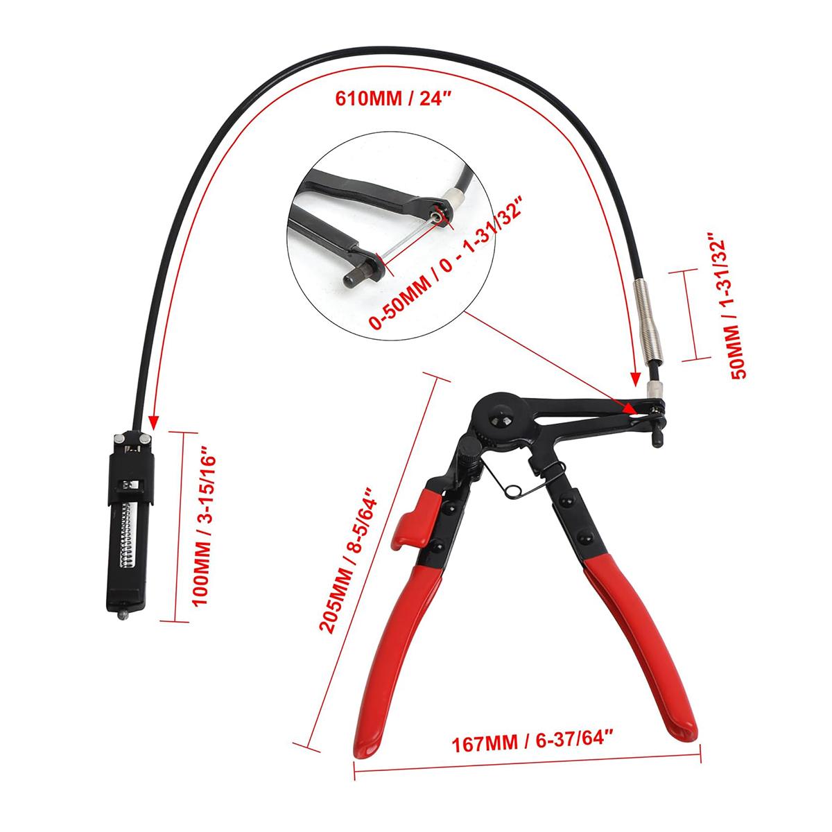 Clamping Pliers Straight Hose Bundle Removal Automotive Mechanical Tools Car Disassembly Tool Garage Special Auto Maintenance
Clamping Pliers Straight Hose Bundle Removal Automotive Mechanical Tools Car Disassembly Tool Garage Special Auto Maintenance