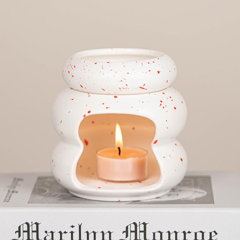 Detachable Ceramic Donut Essential Oil Burner Waxes Melt Burner Warmer Candle Holder Tabletop Ornament Home Decor Yoga Spa Gift червоний
Detachable Ceramic Donut Essential Oil Burner Waxes Melt Burner Warmer Candle Holder Tabletop Ornament Home Decor Yoga Spa Gift червоний