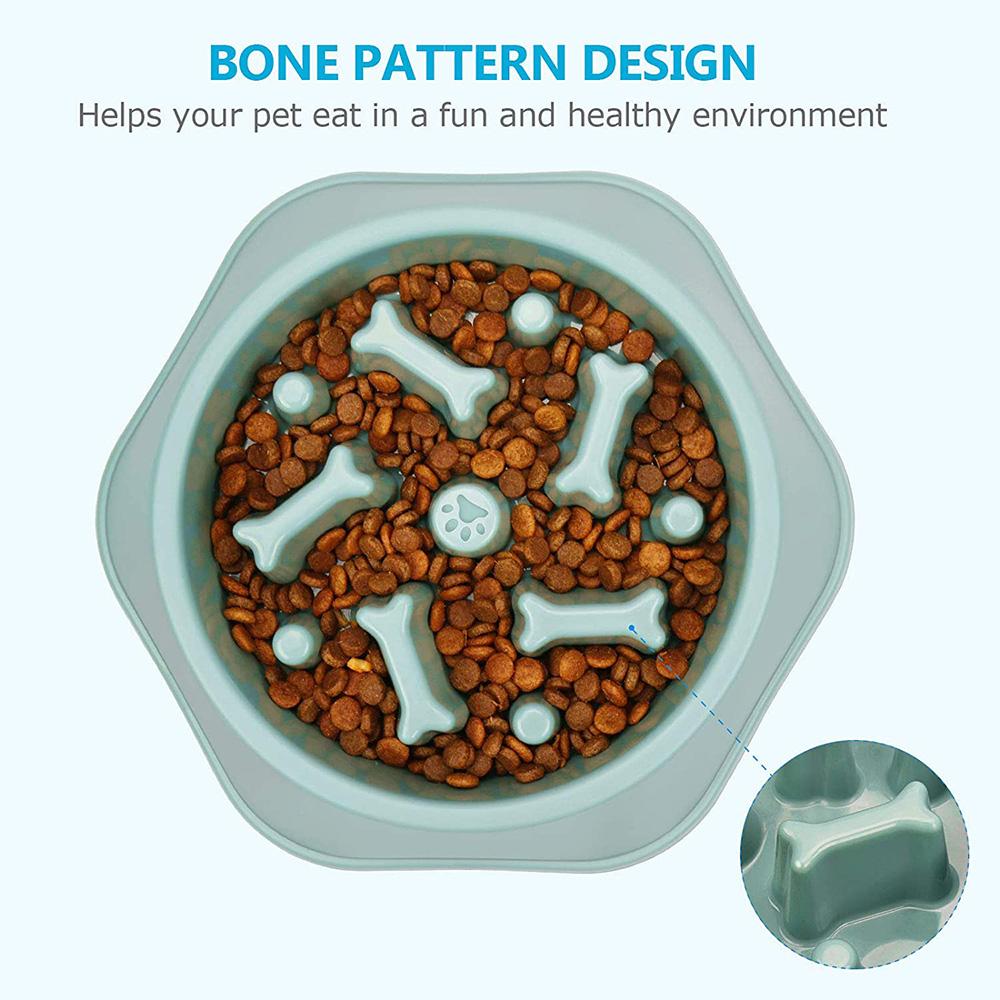 Slow Feeder Dog Bowls Slow Eating Pet Bowls Puzzle Anti-Gulping Interactive Bloat Durable Preventing Choking Healthy Dogs Bowl
Slow Feeder Dog Bowls Slow Eating Pet Bowls Puzzle Anti-Gulping Interactive Bloat Durable Preventing Choking Healthy Dogs Bowl