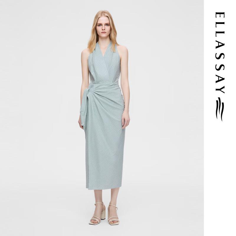 ELLASSAY 2025 Early Spring Shirred Striped Mid-length Dress M
ELLASSAY 2025 Early Spring Shirred Striped Mid-length Dress M