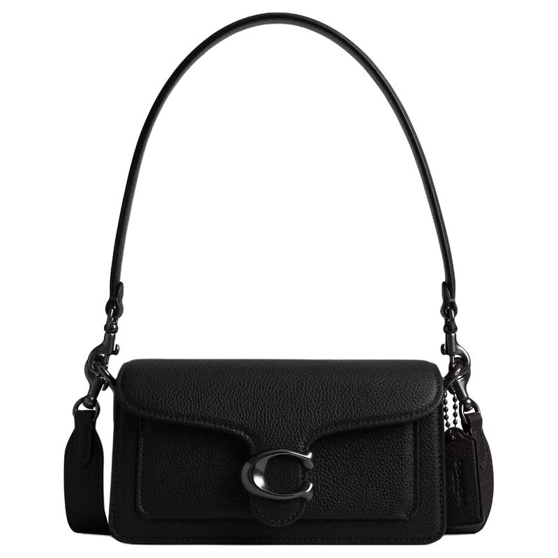 COACH Tabby 20 Logo Detachable Shoulder Strap Polished Pebbled Leather Handy Crossbody Shoulder Bag Small Women s Black чорний
COACH Tabby 20 Logo Detachable Shoulder Strap Polished Pebbled Leather Handy Crossbody Shoulder Bag Small Women s Black чорний