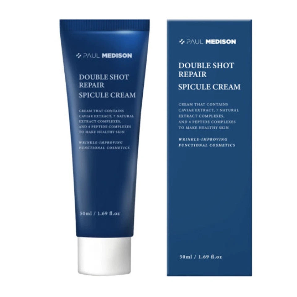 PAUL MEDISON Double Shot Repair Spicule Cream 50ml
PAUL MEDISON Double Shot Repair Spicule Cream 50ml