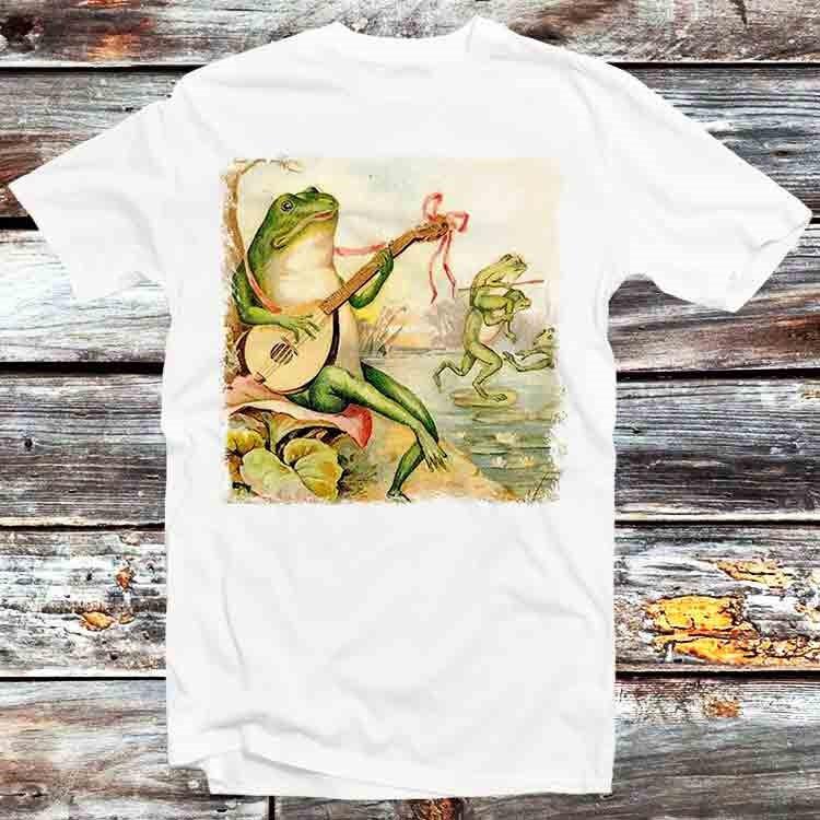 Frog Toad Playing Banjo Guitar Music T Shirt B1408 S
Frog Toad Playing Banjo Guitar Music T Shirt B1408 S