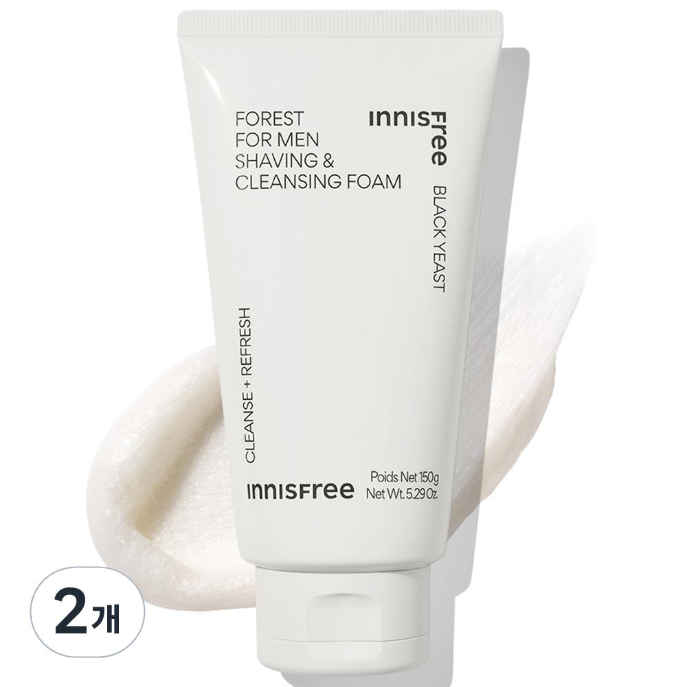 Innisfree Пена для бритья и очищения Forest, 150 г, 2 шт. 
Innisfree Пена для бритья и очищения Forest, 150 г, 2 шт.