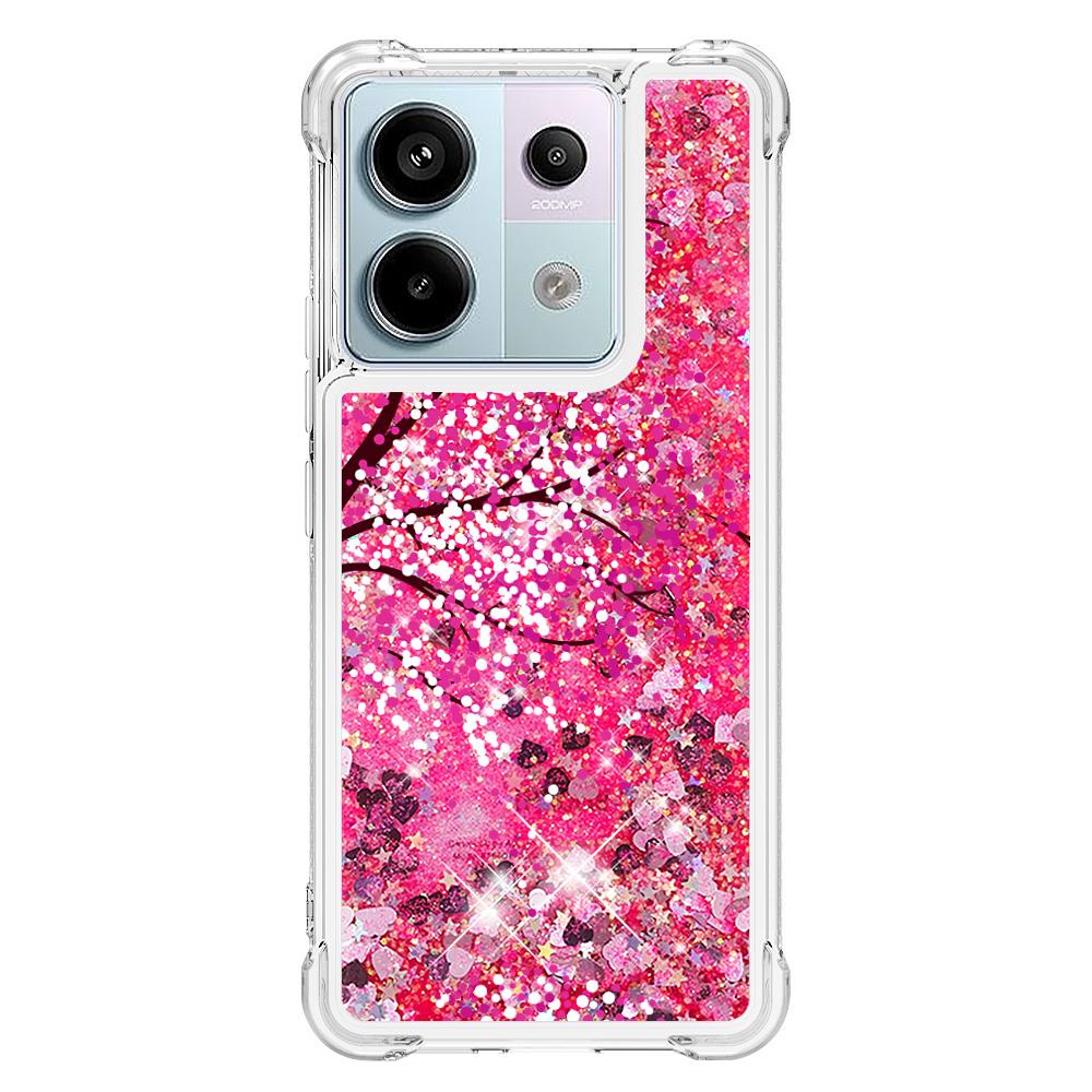 For Xiaomi Redmi Note 13 Pro 5G/Poco X6 5G TPU Case with Quicksand and Pattern Printed Cherry Blossom
For Xiaomi Redmi Note 13 Pro 5G/Poco X6 5G TPU Case with Quicksand and Pattern Printed Cherry Blossom