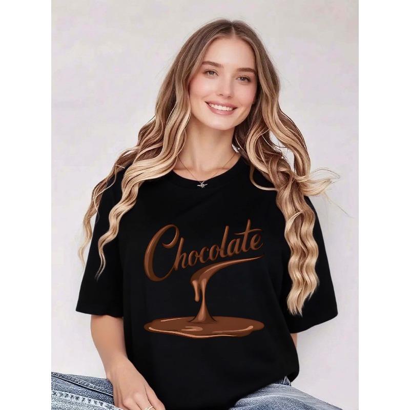 European Size Women s - T-Shirt: Luxe Indulgence: Molten Chocolate Dreams Womens Tee - Fashion 4XL
European Size Women s - T-Shirt: Luxe Indulgence: Molten Chocolate Dreams Womens Tee - Fashion 4XL