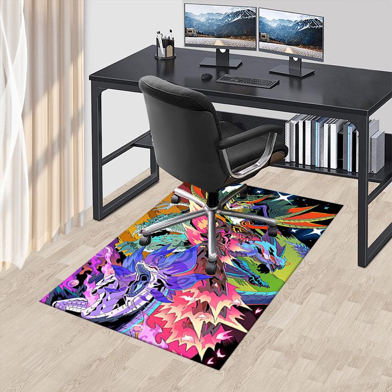 1pc Anime Dragon Chair Mat: Fantasy Office Decor Carpet for Anime Lovers - Perfect Gift for Any Season!T085 60cm by 90cm
1pc Anime Dragon Chair Mat: Fantasy Office Decor Carpet for Anime Lovers - Perfect Gift for Any Season!T085 60cm by 90cm