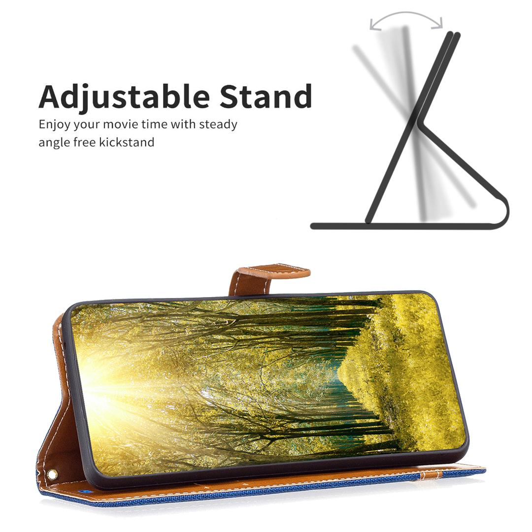 For Xiaomi Redmi Note 13 Pro 5G/Poco X6 5G Case Jeans Cloth Splicing Leather Phone Cover Sapphire
For Xiaomi Redmi Note 13 Pro 5G/Poco X6 5G Case Jeans Cloth Splicing Leather Phone Cover Sapphire
