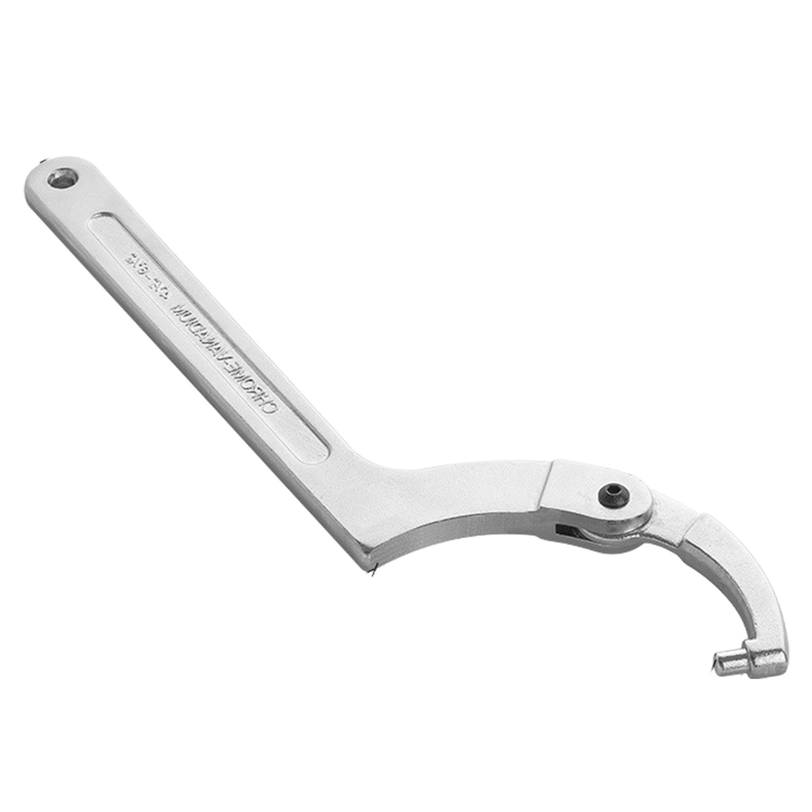 Регульований гаковий ключ 19-51 мм/32-76 мм/51-121 мм/115 м-170 мм C-подібний гаковий ключ з нержавіючої сталі, гаковий ключ для з єднання XL
Регульований гаковий ключ 19-51 мм/32-76 мм/51-121 мм/115 м-170 мм C-подібний гаковий ключ з нержавіючої сталі, гаковий ключ для з єднання XL