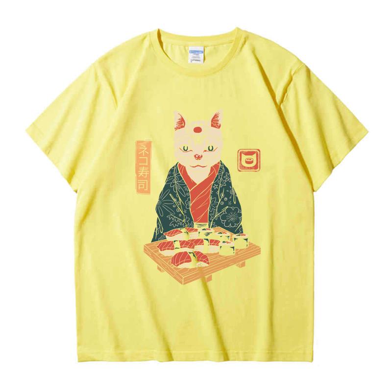 220 GSM тяжелая футболка из 100% хлопка футболка Neko суши-бар с принтом мужские повседневные базовые мужские топы с круглым вырезом
220 GSM тяжелая футболка из 100% хлопка футболка Neko суши-бар с принтом мужские повседневные базовые мужские топы с круглым вырезом