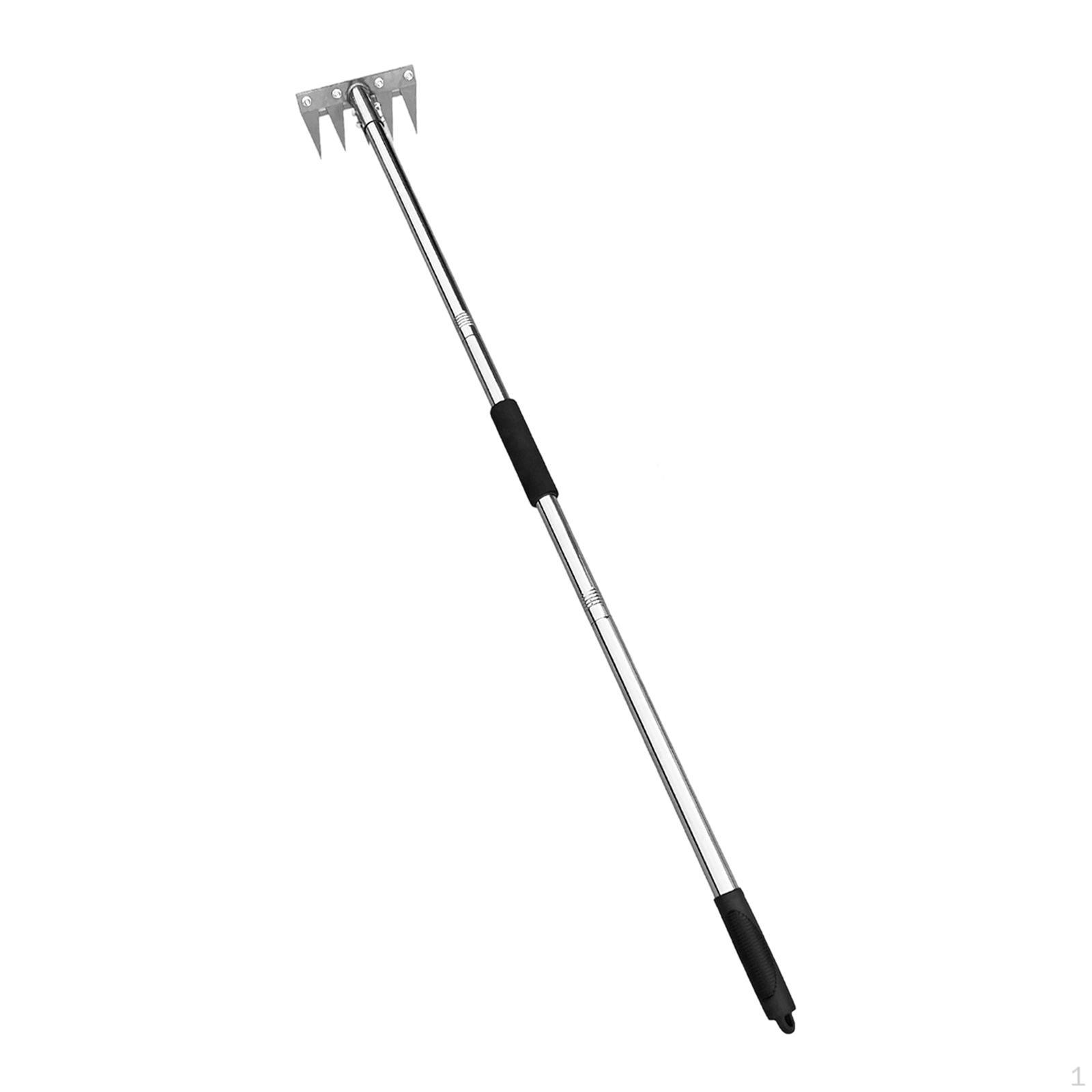 Garden Weed Puller, Hand Rake, Weeding Tool with Detachable And Ergonomic Handle for Fieldwork, 5 tooth
Garden Weed Puller, Hand Rake, Weeding Tool with Detachable And Ergonomic Handle for Fieldwork, 5 tooth