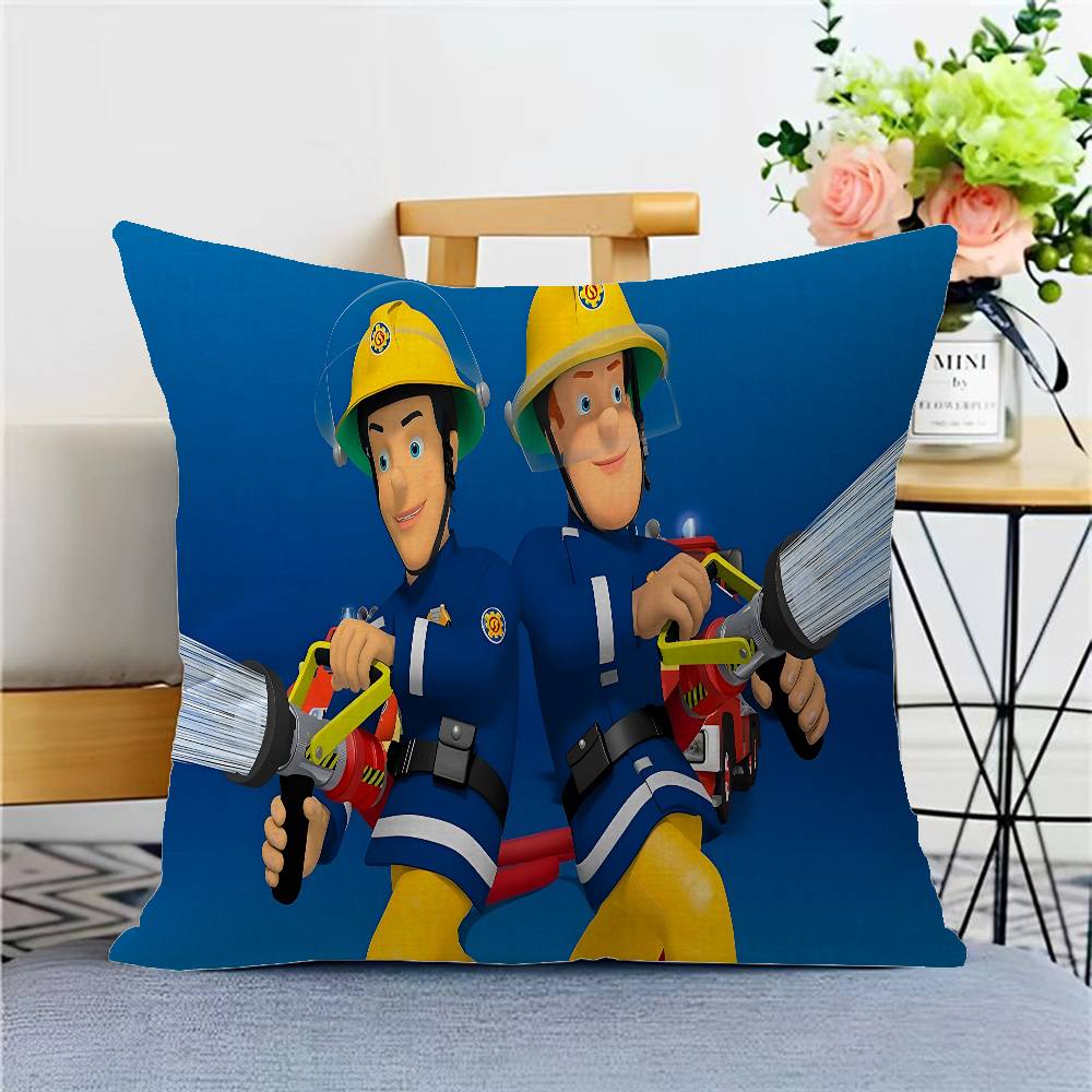Fireman Sam Personalized Picture Text Home Decorative Pillows Household Gifts 45x45cm 18x18Inch
Fireman Sam Personalized Picture Text Home Decorative Pillows Household Gifts 45x45cm 18x18Inch