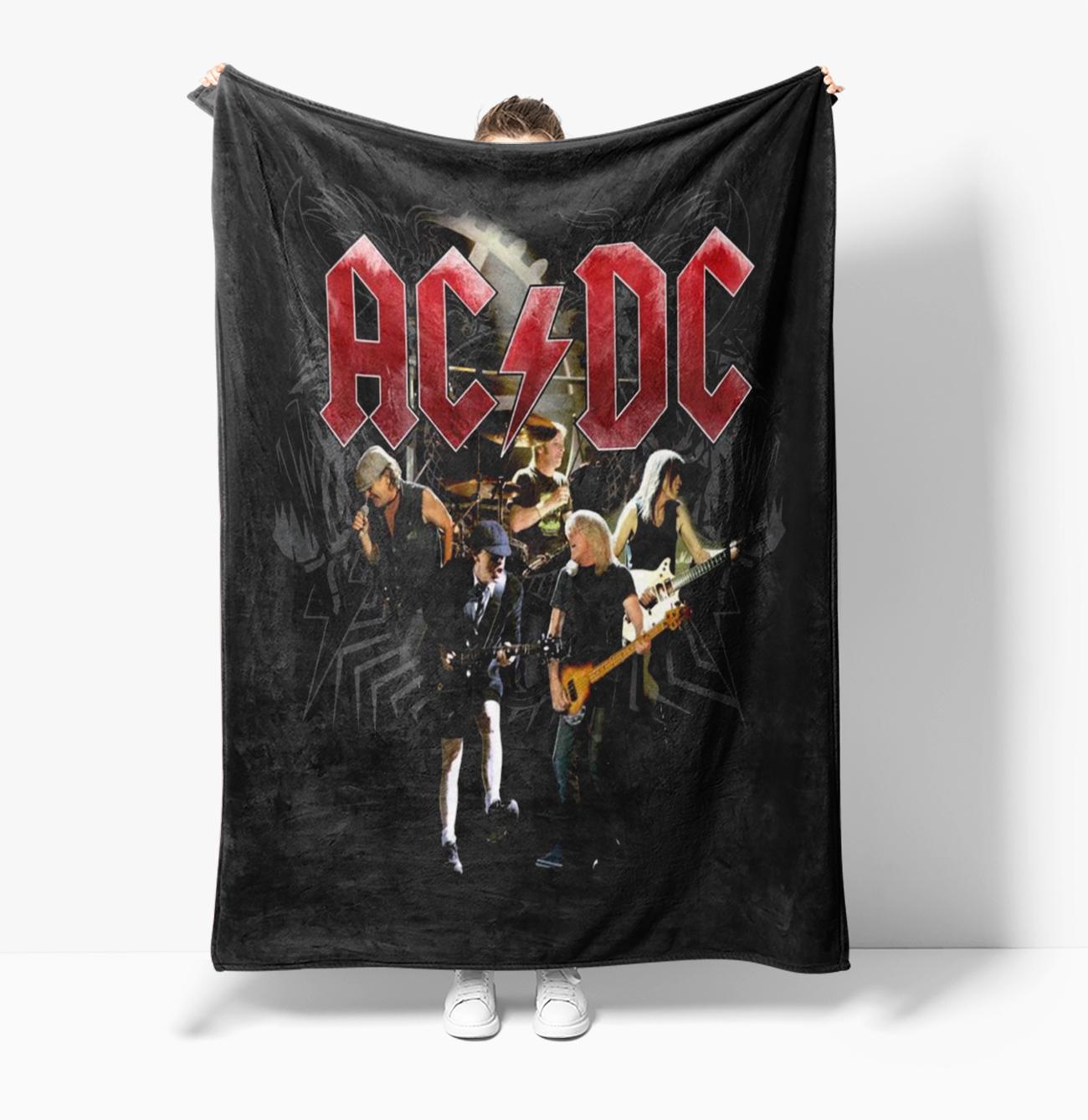 Rock band AC/DC music printed blanket Flange warm blanket picnic blankets cubre cama throw blanket bed livings Birthday Gift 75x90cm
Rock band AC/DC music printed blanket Flange warm blanket picnic blankets cubre cama throw blanket bed livings Birthday Gift 75x90cm